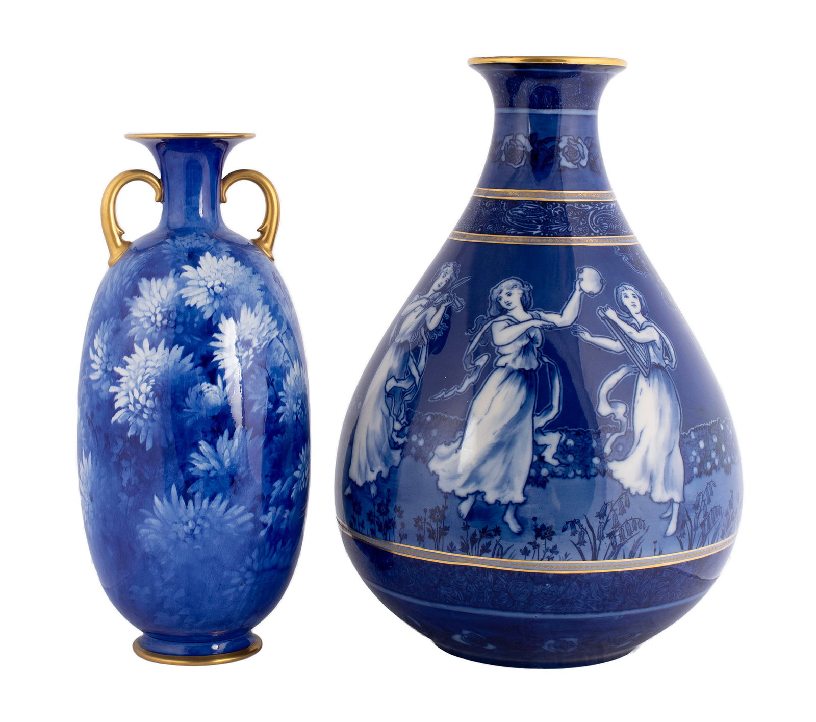TWO  ROYAL DOULTON  VASES (1 of 19)