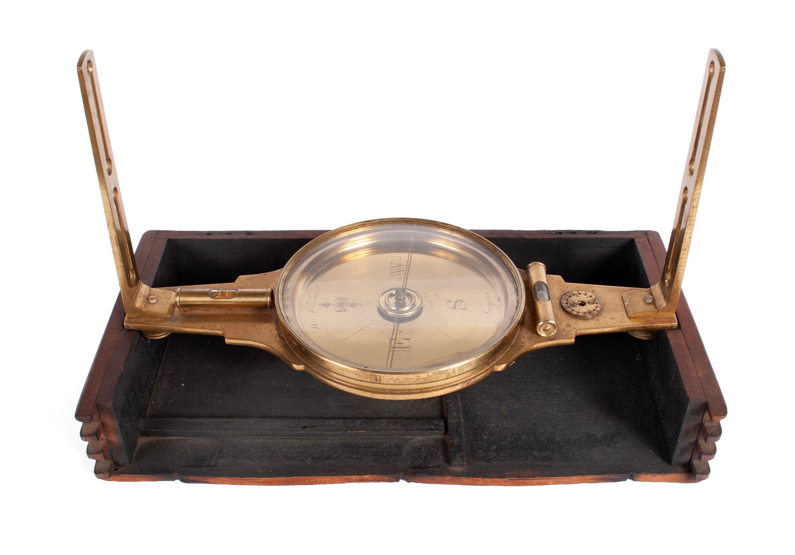 W. & L.E. GURLEY SURVEYOR'S COMPASS (1 of 7)