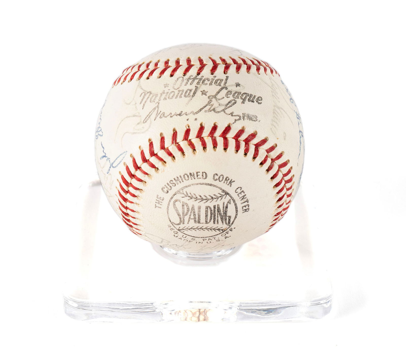 1968 ST. LOUIS CARDINALS TEAM SIGNED BASEBALL (1 of 7)