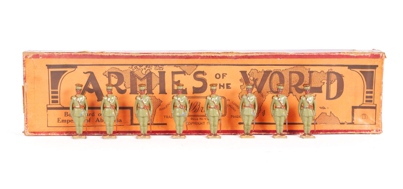 BRITAINS SET #1424, ABYSSINIAN EMPEROR'S BODYGUARD (1 of 4)