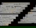 TWO CIVIL WAR MAJOR GENERAL ENDORSED SIGNED CHECKS