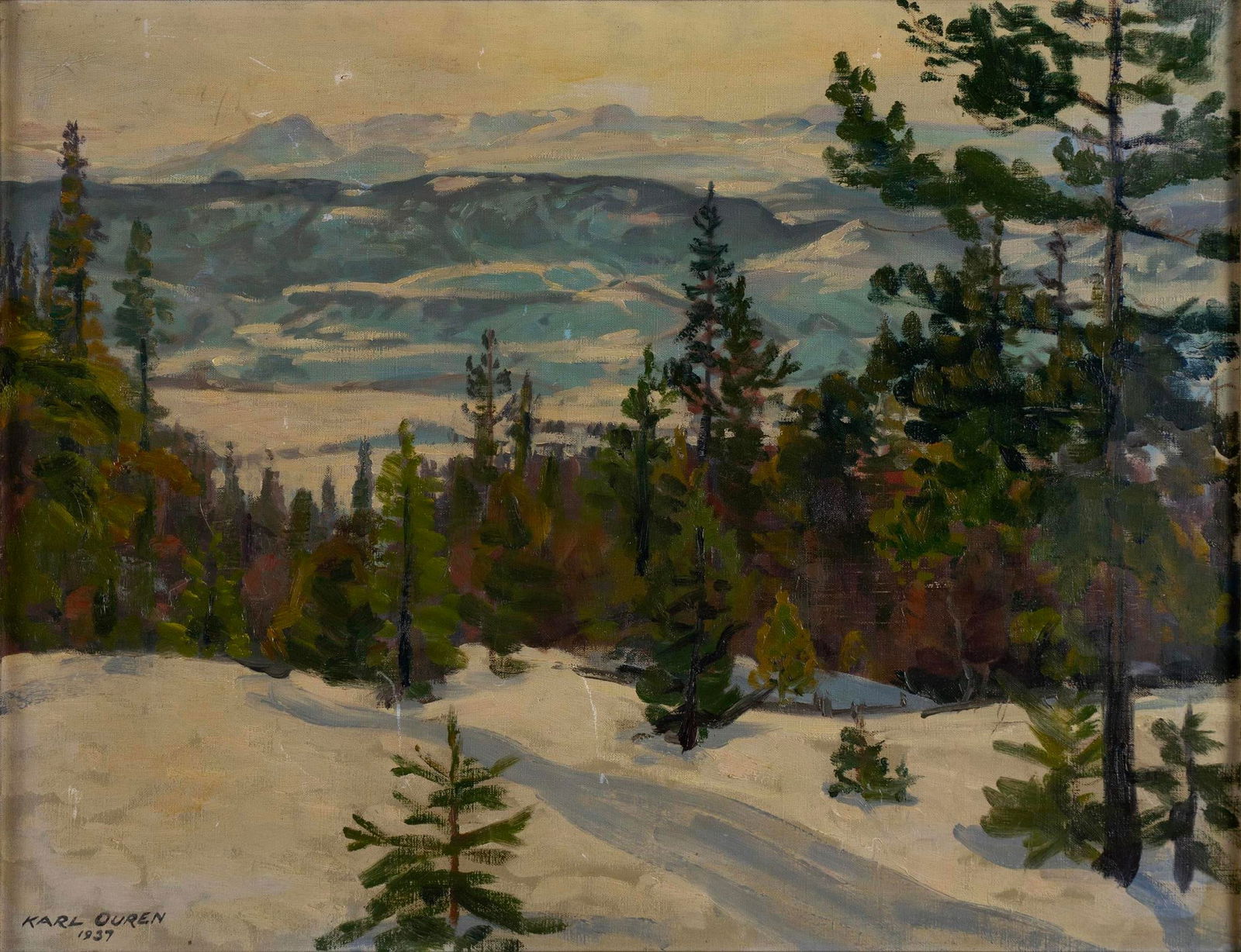 KARL OUREN (NORWEGIAN/AMERICAN, 1882-1943) (1 of 13)