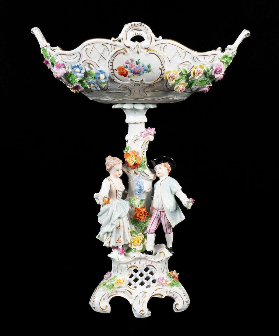DRESDEN PORCELAIN COMPOTE (1 of 11)
