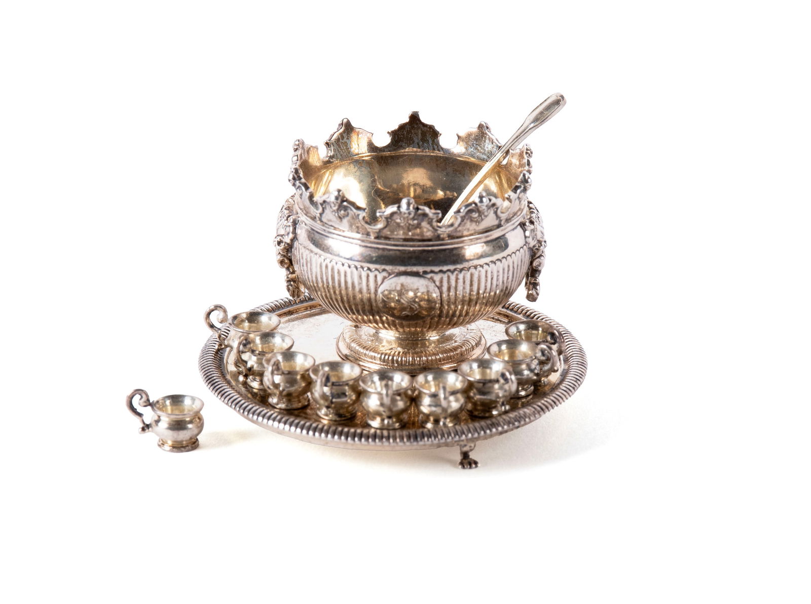 PETER ACQUISTO MINIATURE STERLING PUNCH SET (1 of 13)