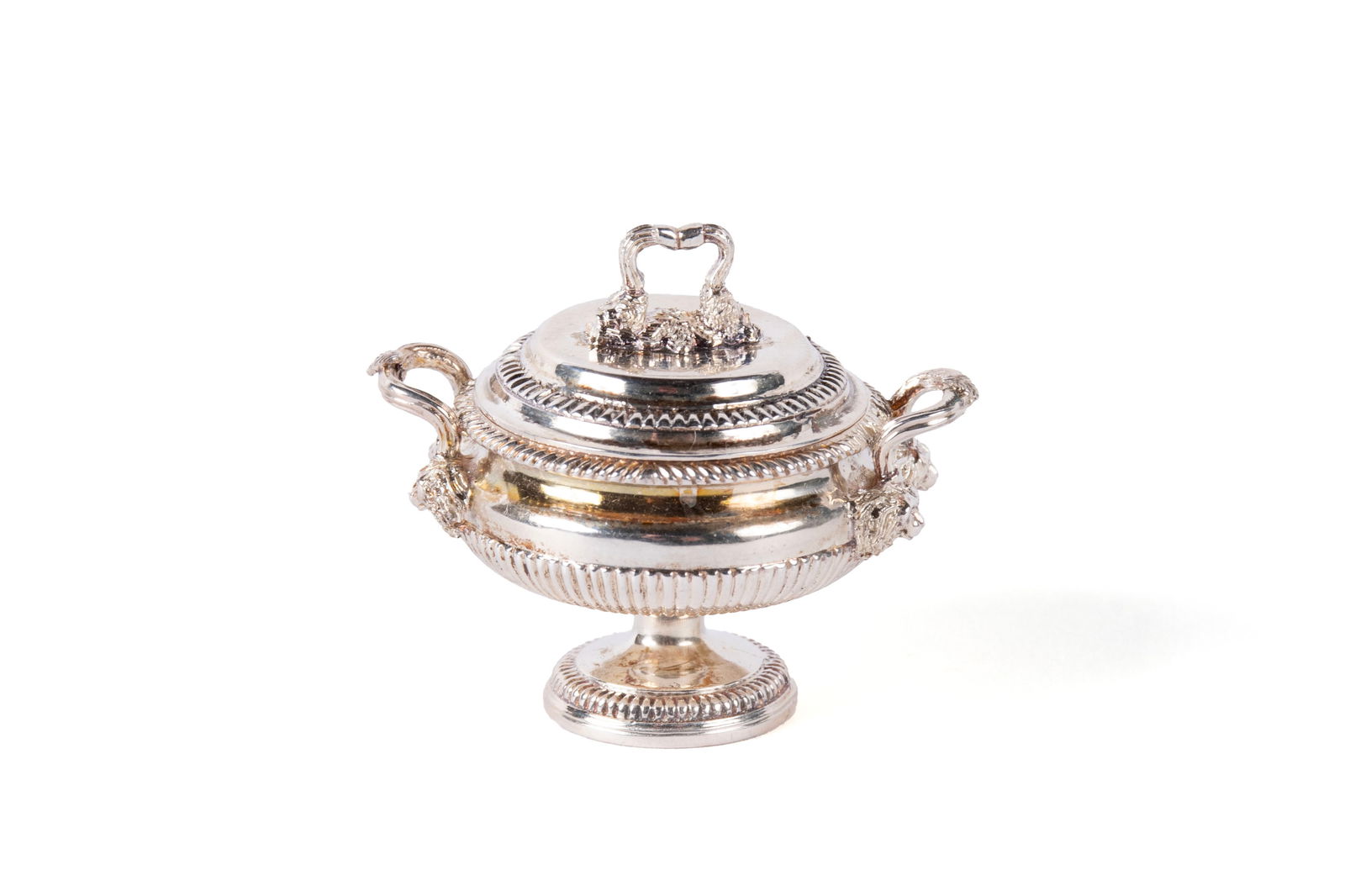 PETER ACQUISTO MINIATURE STERLING TUREEN (1 of 9)