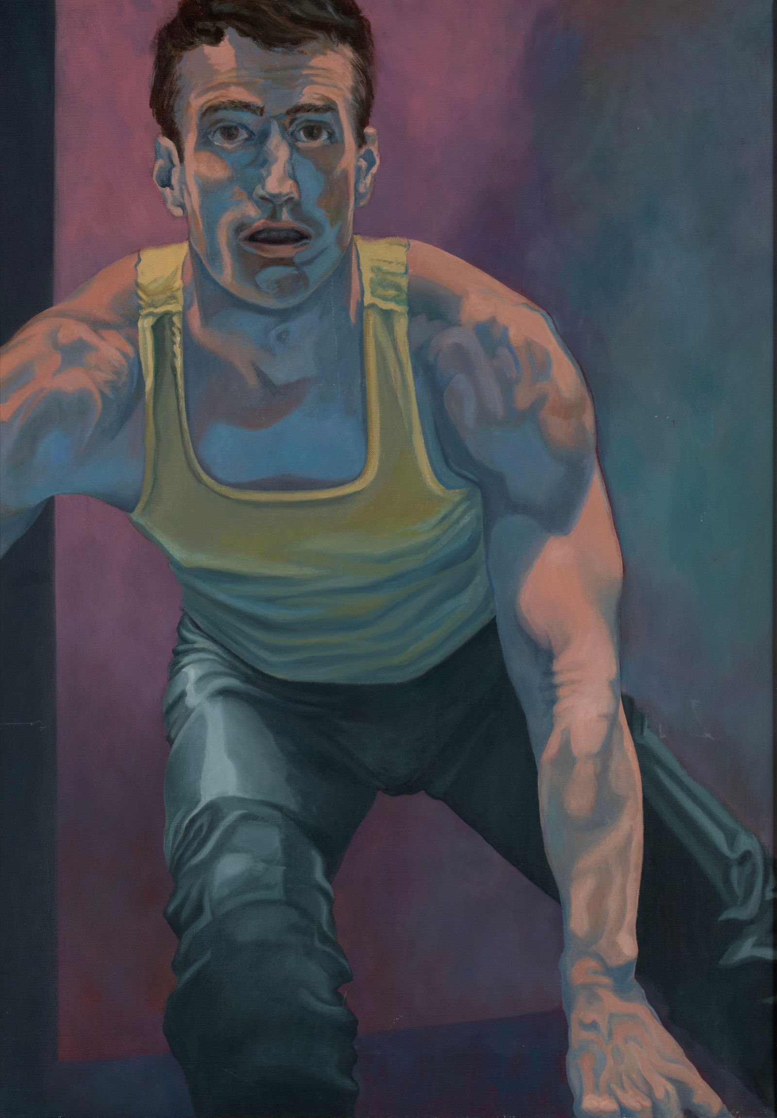 PORTRAIT OF A MAN, OIL ON CANVAS (1 of 6)