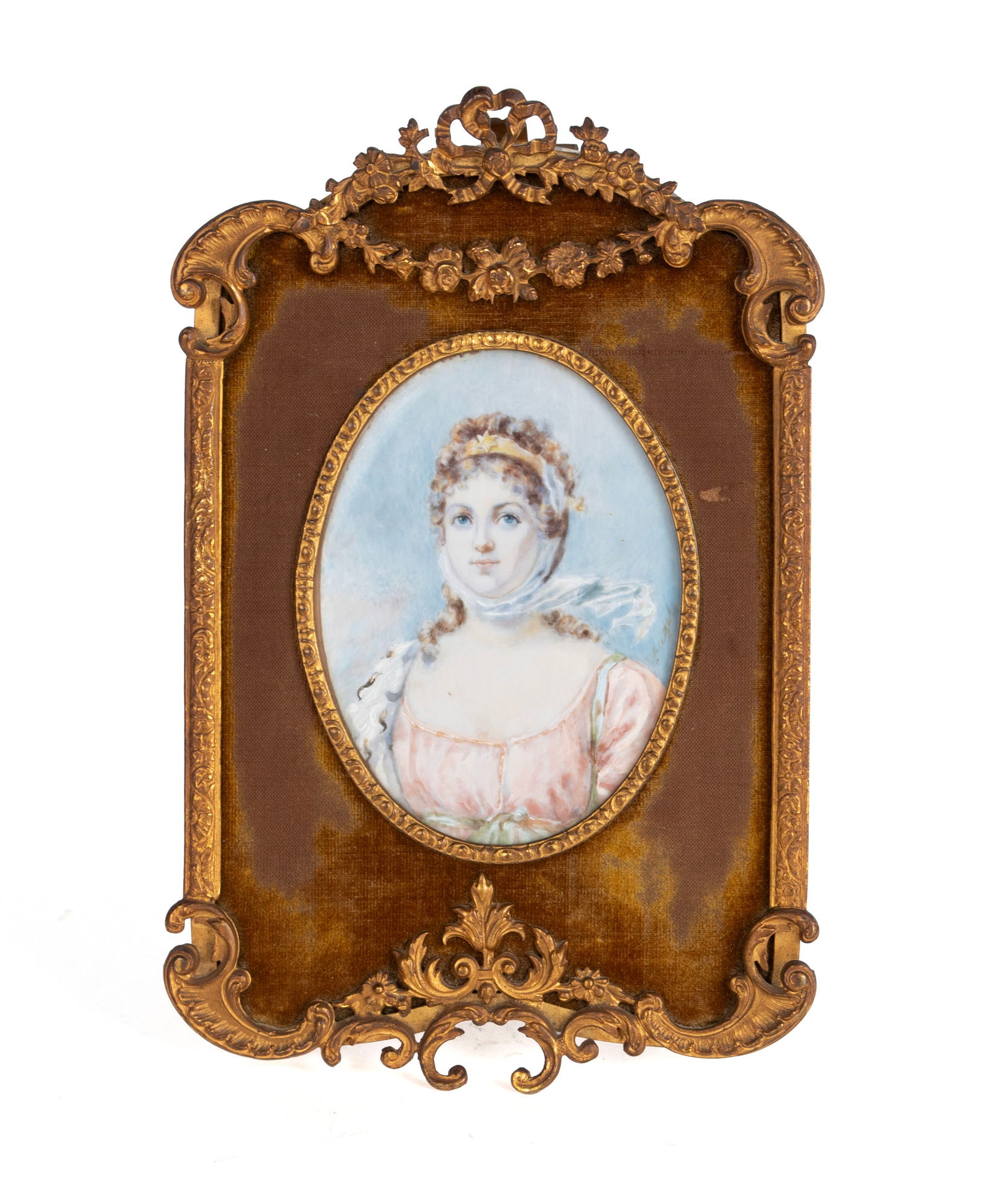 MINIATURE PORTRAIT OF QUEEN LOUISE (1 of 4)