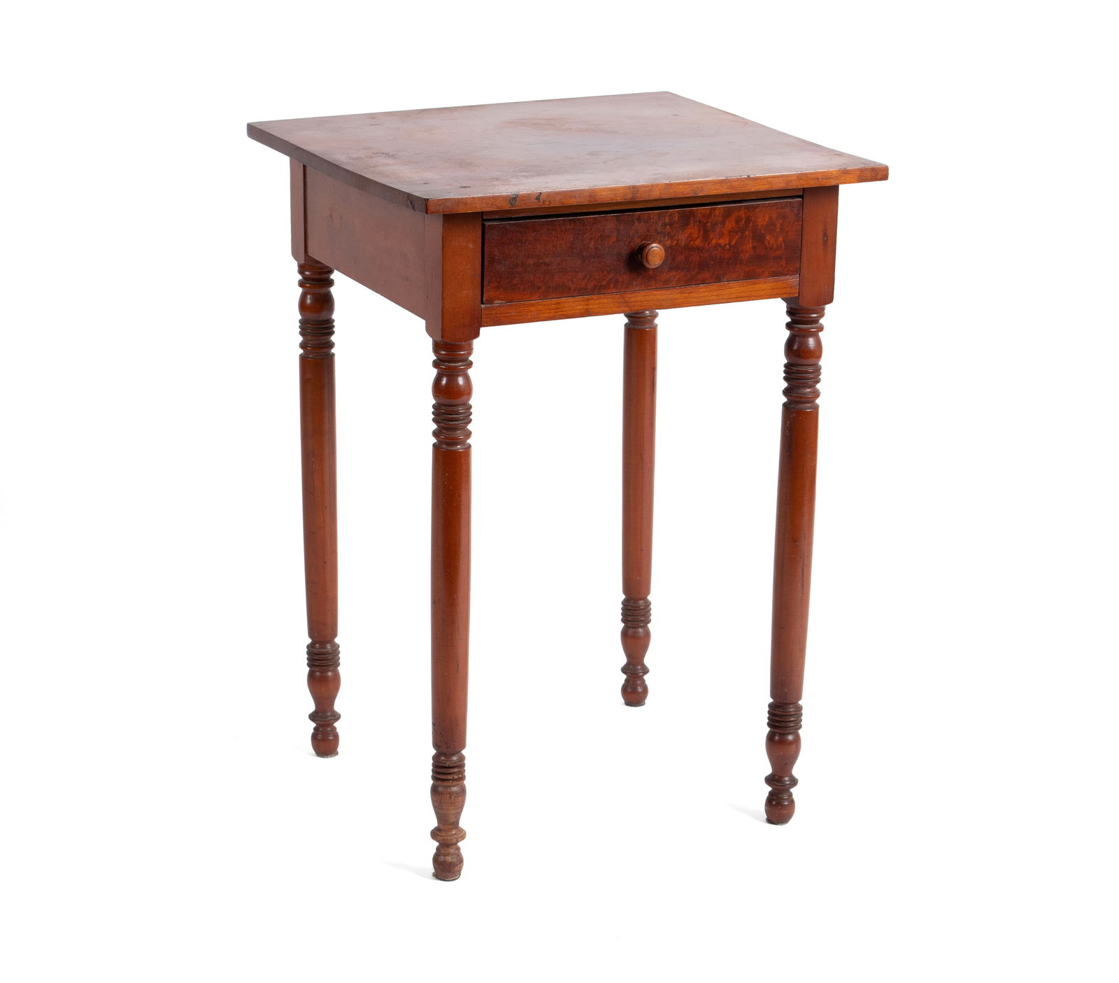 LATE FEDERAL SINGLE DRAWER WORK STAND (1 of 9)