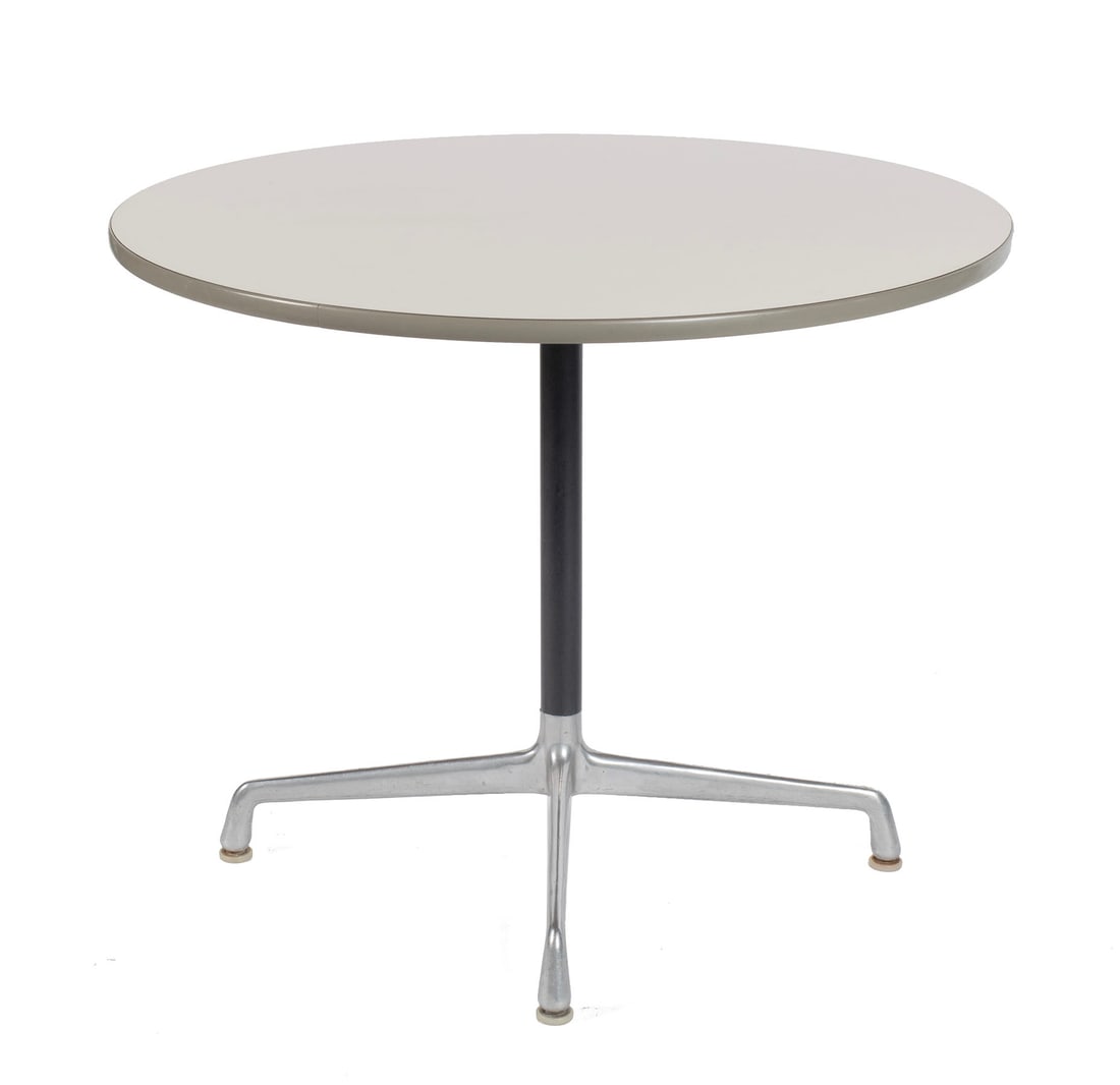 CHARLES AND RAY EAMES FOR HERMAN MILLER PEDESTAL TABLE (1 of 6)