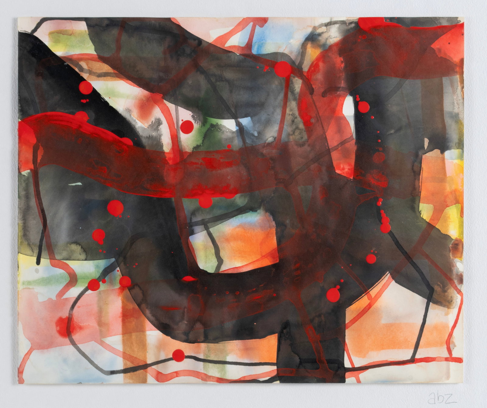 BROTHER ANDREW BRIAN ZAMPIER (AMERICAN (ST. LOUIS), 1928-2013): Brother Andrew Brian Zampier American (St. Louis), 1928-2013 Acrylic and watercolor on paper Signed lower right. Brother Andrew Brian Zampier assisted Brother Mel Meyer in his studio. Brother Mel Meye