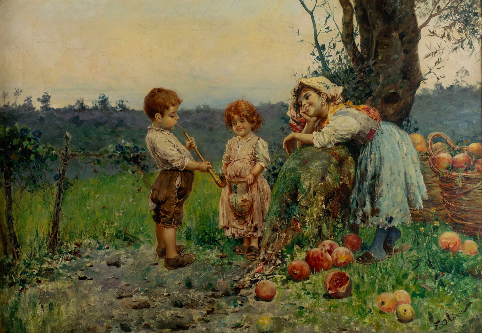 FRANCESCO OLIVA (ITALIAN, 19TH CENTURY) (1 of 14)