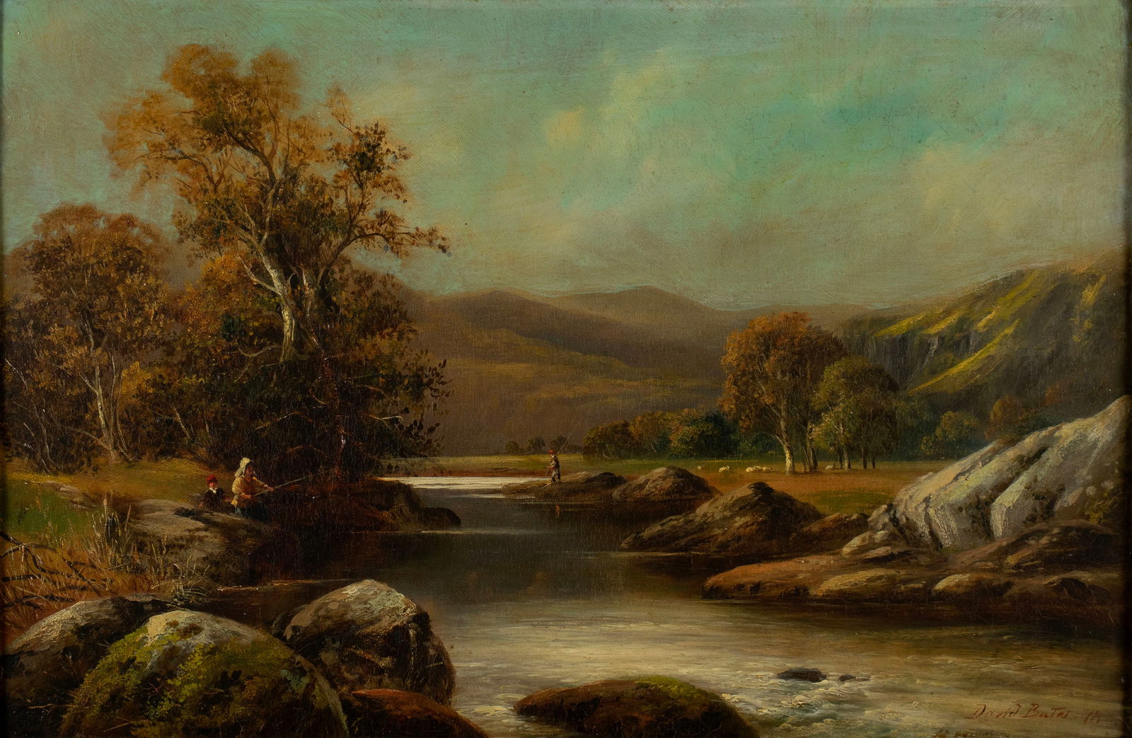 DAVID BATES (BRITISH, 1840-1921) (1 of 12)