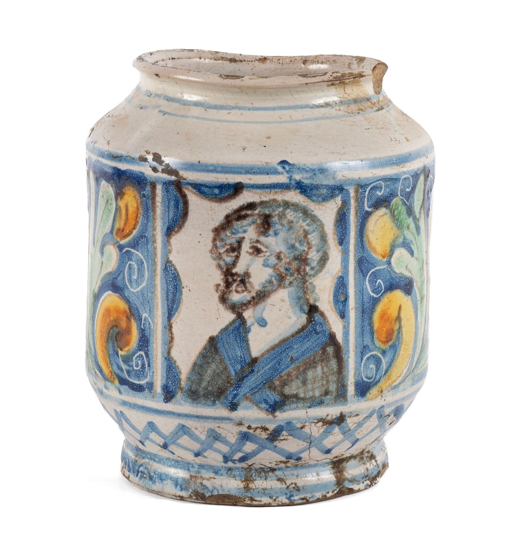 ITALIAN MAJOLICA ALBARELLO (1 of 12)