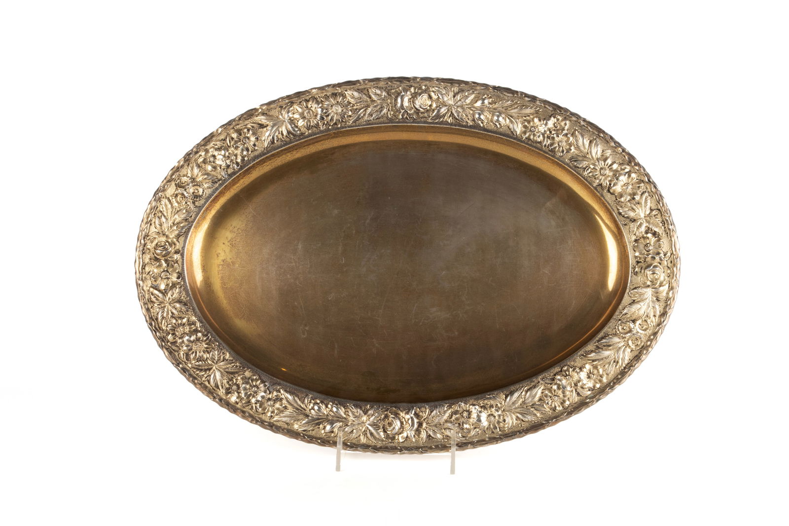 S KIRK & SON STERLING PRESENTATION PLATTER (1 of 10)