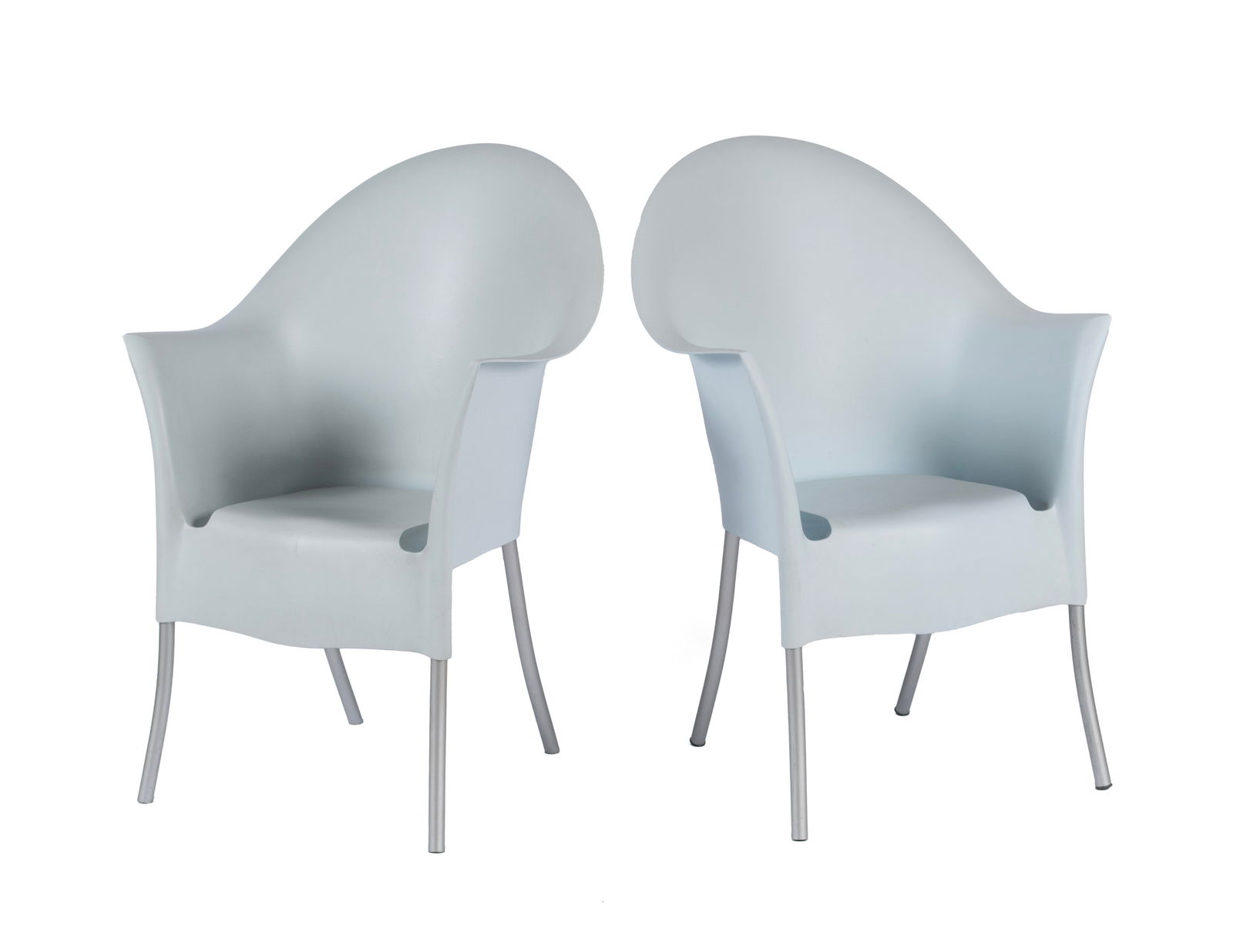 PAIR OF DRIADE LORD YO ARMCHAIRS (1 of 9)
