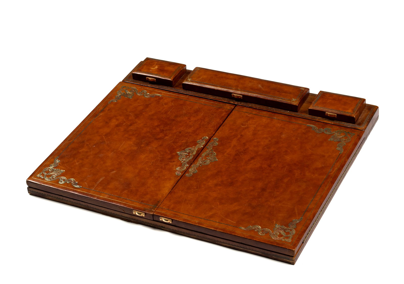 LEATHER PORTABLE DESK (1 of 6)