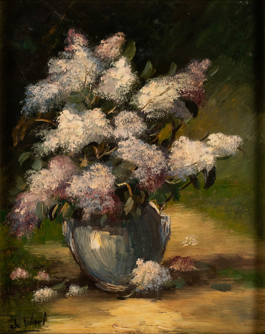 FLORAL STILL LIFE, SIGNED DE WAEL (1 of 8)