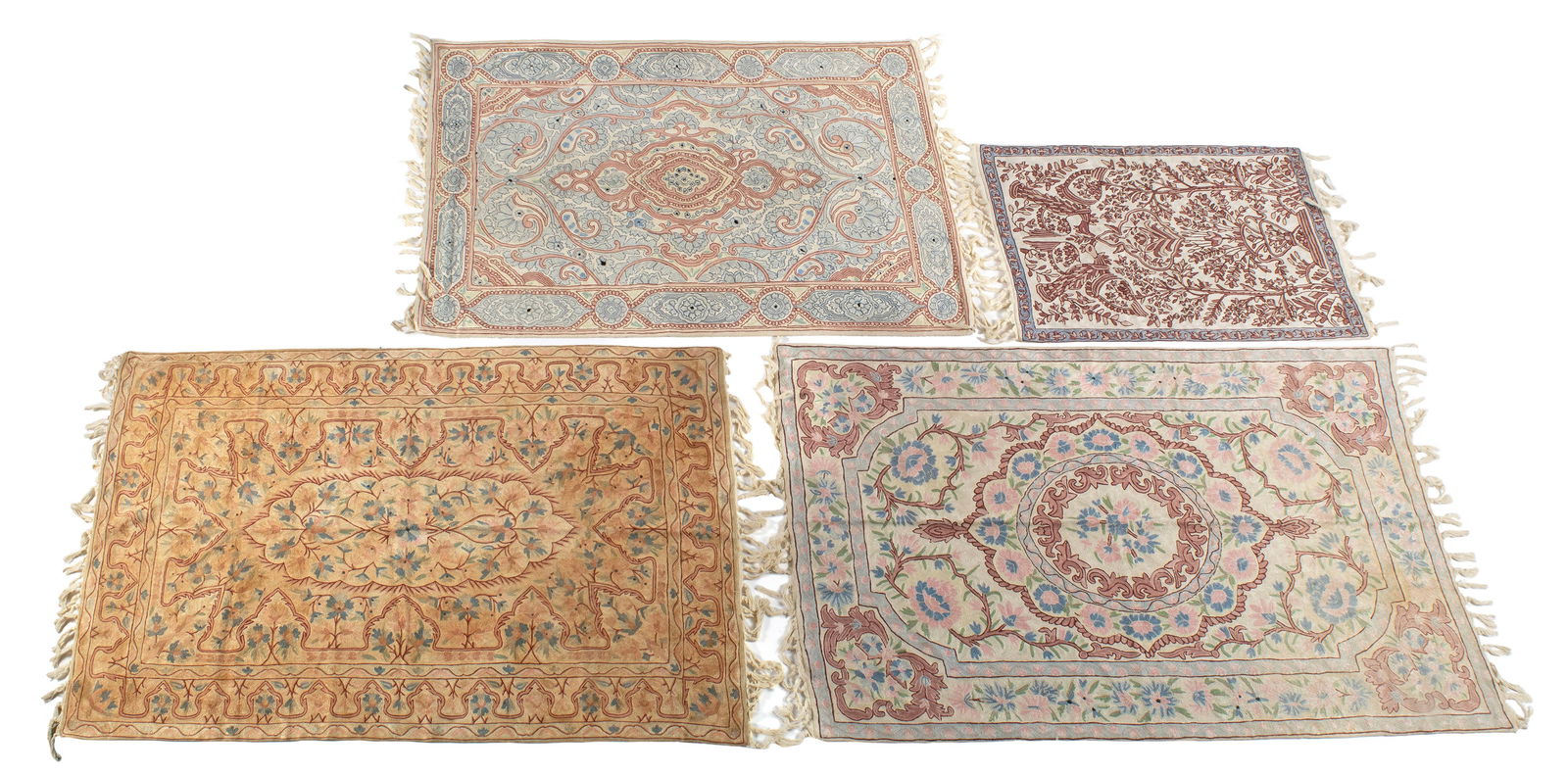 FOUR CHAIN STITCHED RUGS (1 of 15)
