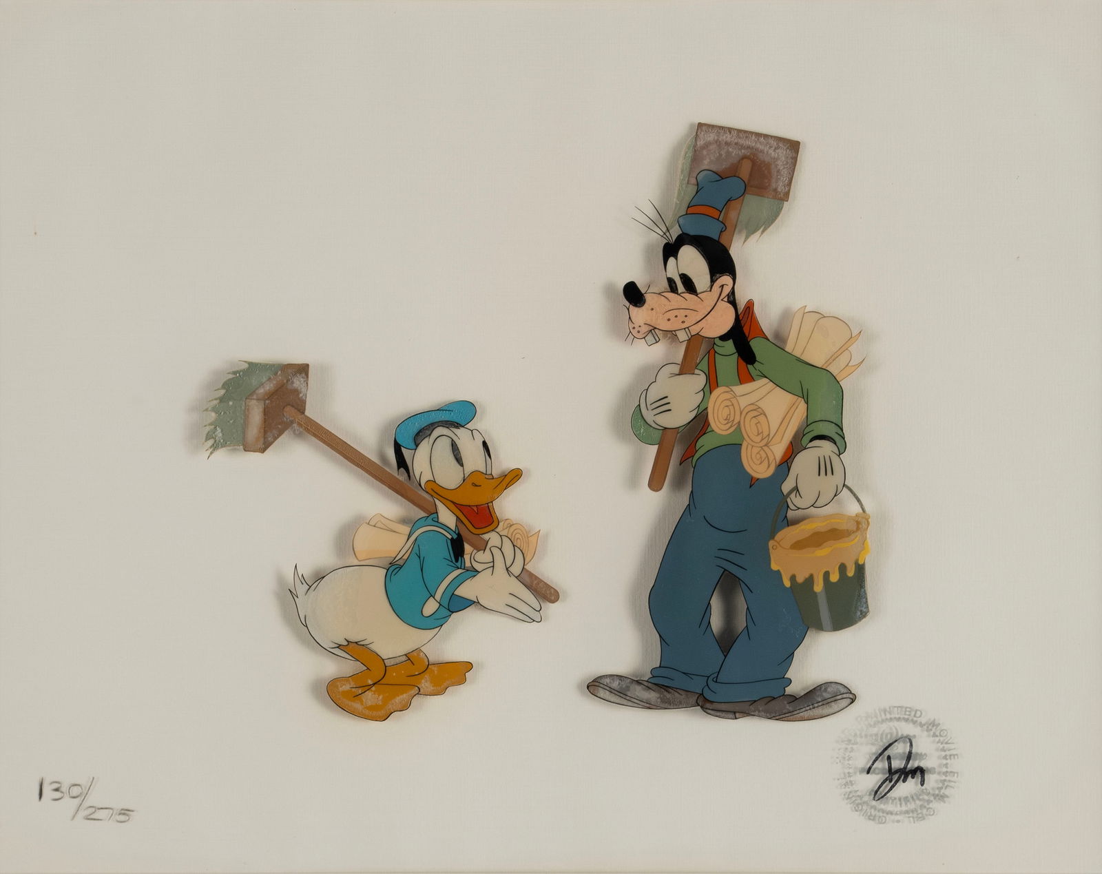 WALT DISNEY PRODUCTIONS ANIMATION CEL (1 of 8)