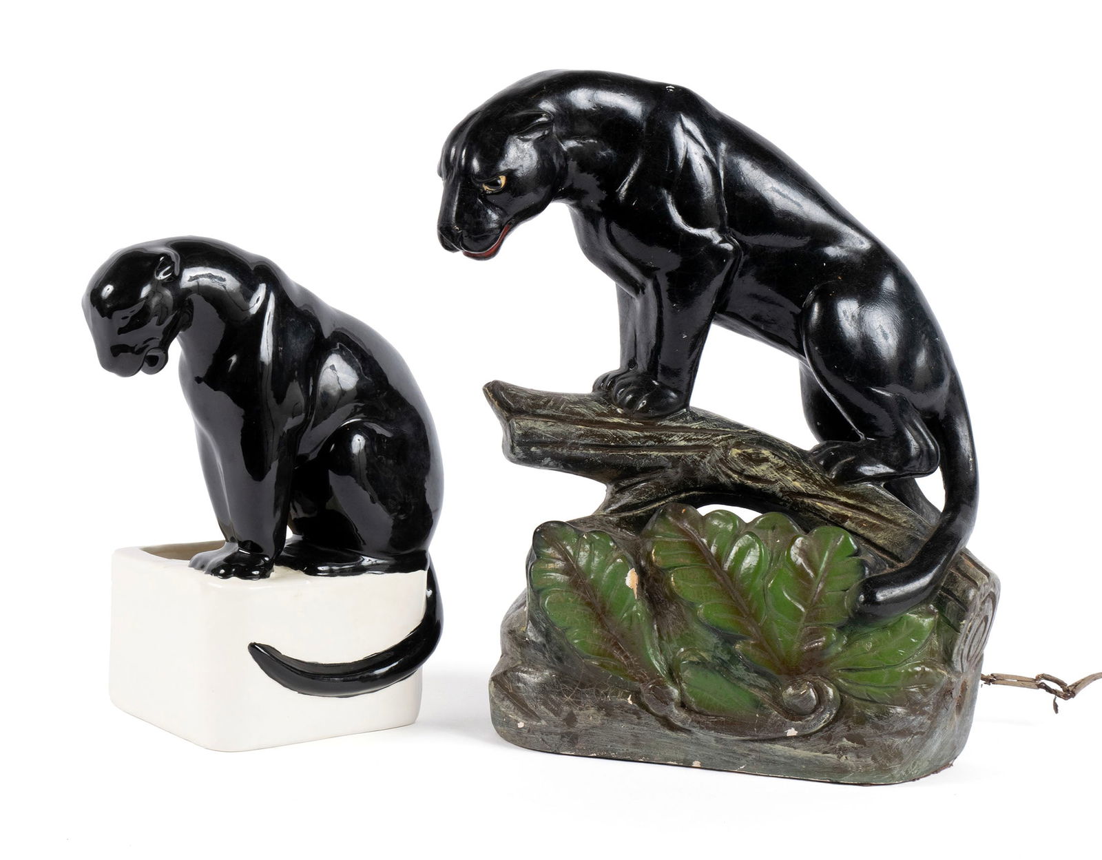 MCM PANTHER TV LAMP AND FIGURE (1 of 12)