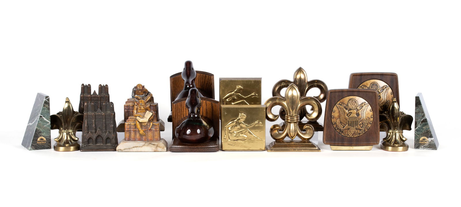 COLLECTION OF BOOKENDS (1 of 9)