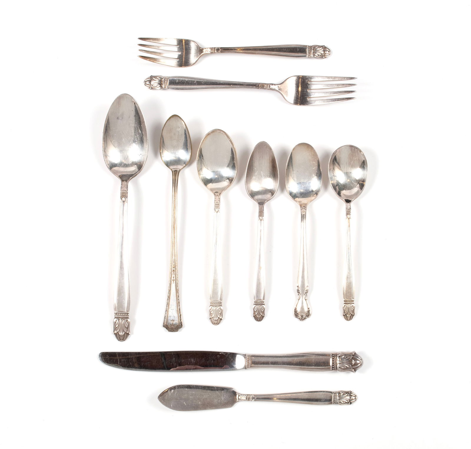 HOLMES & EDWARDS 'DANISH PRINCESS' FLATWARE SERVICE (1 of 5)