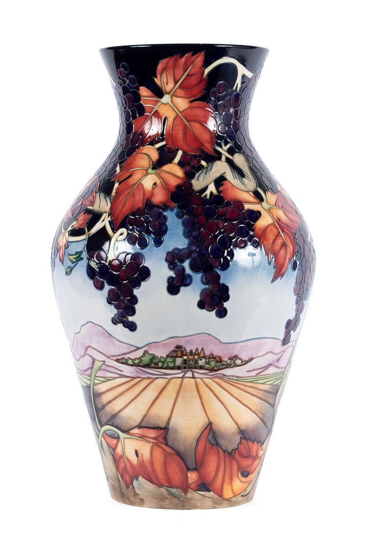 EMMA BOSSONS FOR MOORCROFT 'MONTAGNAC' VASE (1 of 10)