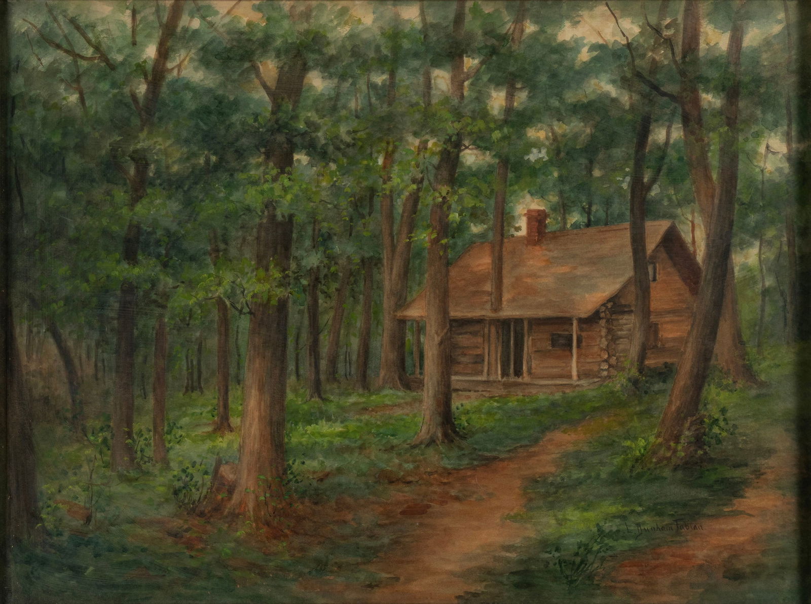 LYDIA DUNHAM FABIAN (AMERICAN / ILLINOIS / MICHIGAN / NEW MEXICO, 1857-1947) (1 of 8)