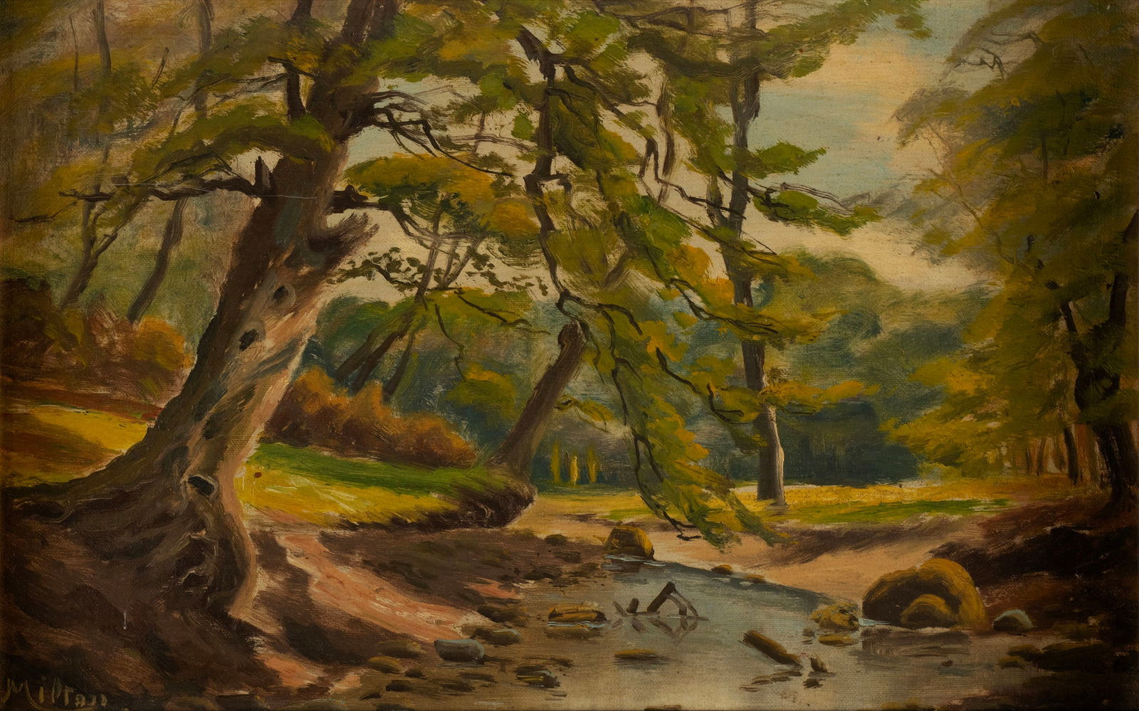 WOODED LANDSCAPE SCENE BY MILTON (1 of 9)