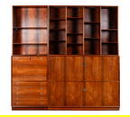 ARNE VODDER FOR SIBAST MOBLER SYSTEM 77 DESK AND BOOKCASE UNIT