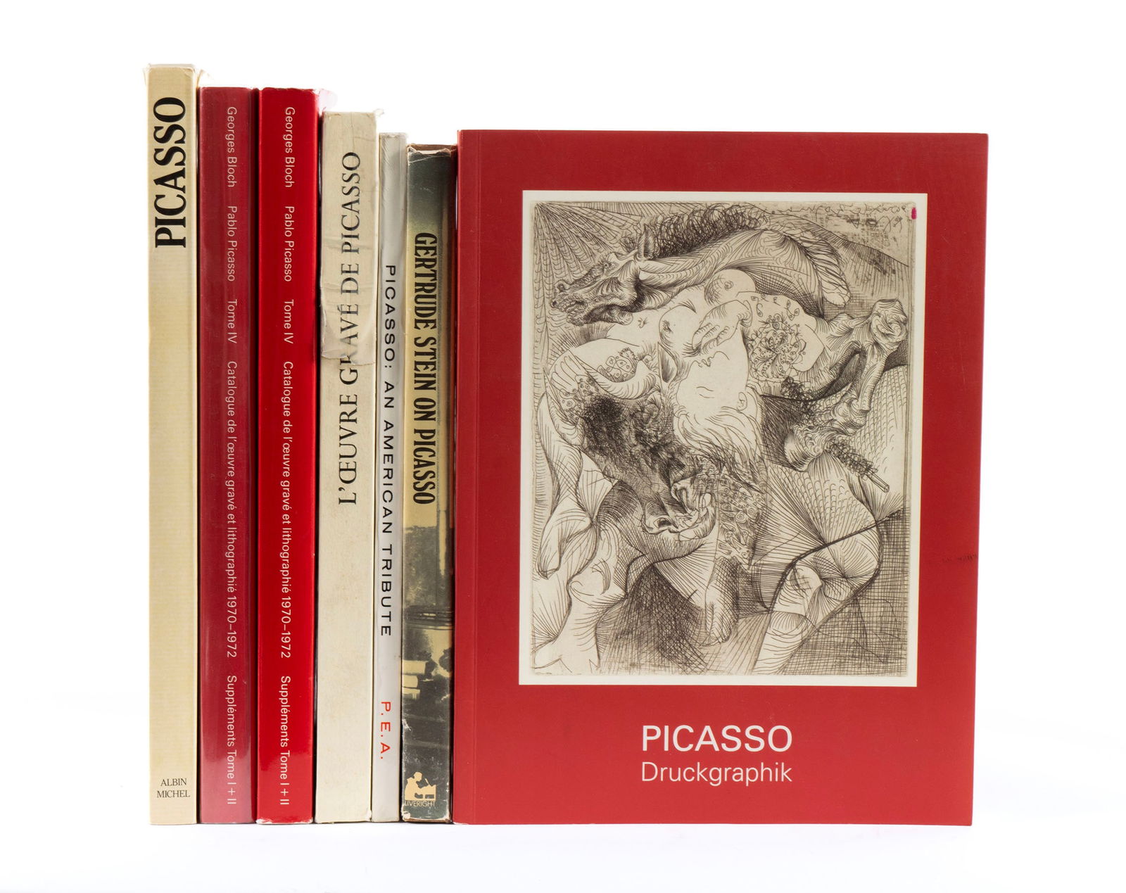 SEVEN BOOKS ON PICASSO (1 of 8)