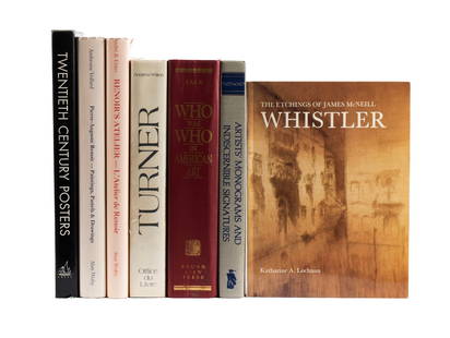 SEVEN ART REFERENCE BOOKS: SEVEN ART REFERENCE BOOKSIncluding: Andrew Wilton, 'J.M.W. Turner: Vie et oeuvre', French edition, Lausanne, 1979;Ambroise Vollard, 'Pierre-Auguste Renoir: Paintings, Pastels and Drawings', Alan Wofsy
