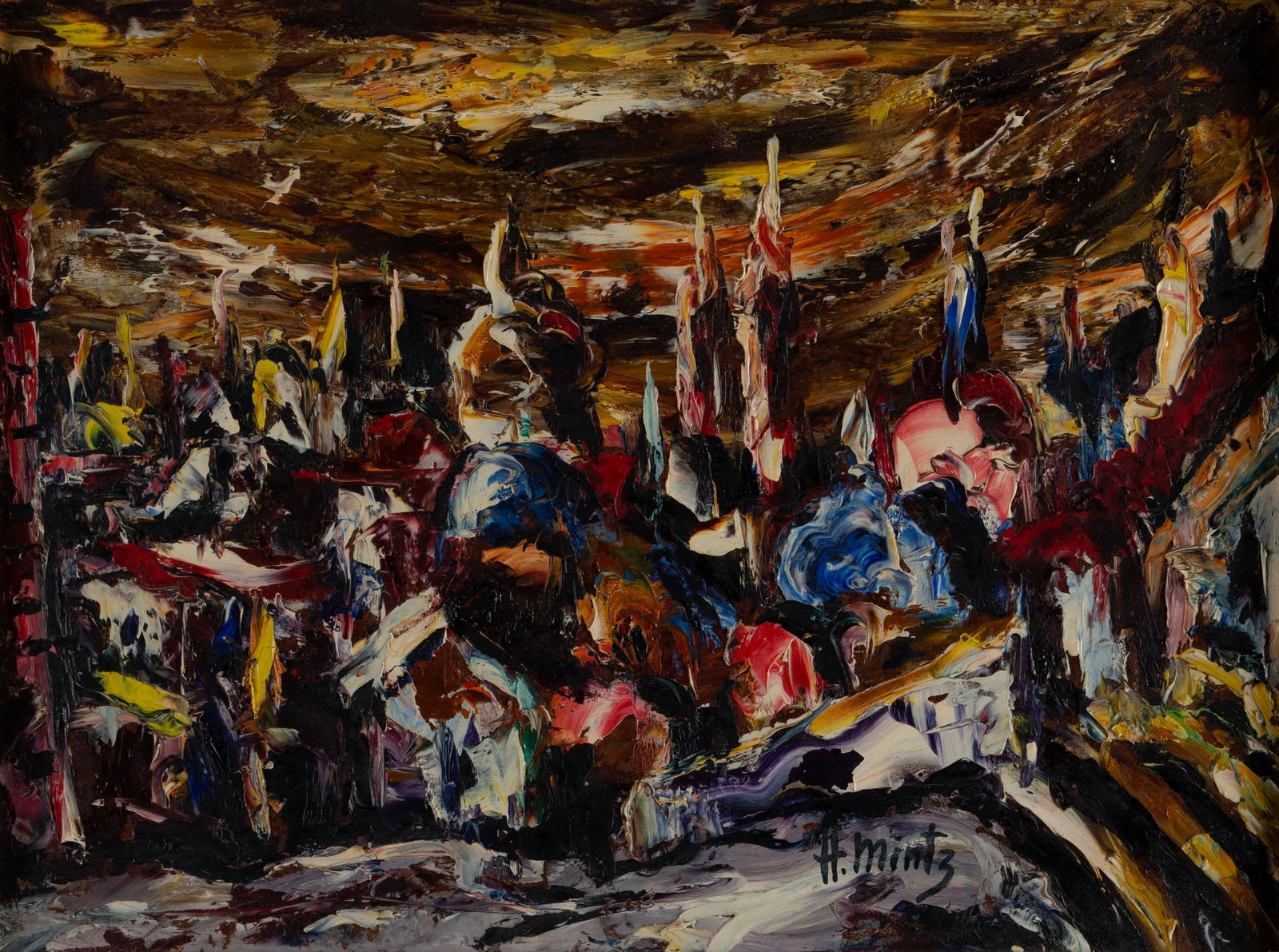 HARRY MINTZ (POLISH AMERICAN, 1907-2002) (1 of 8)