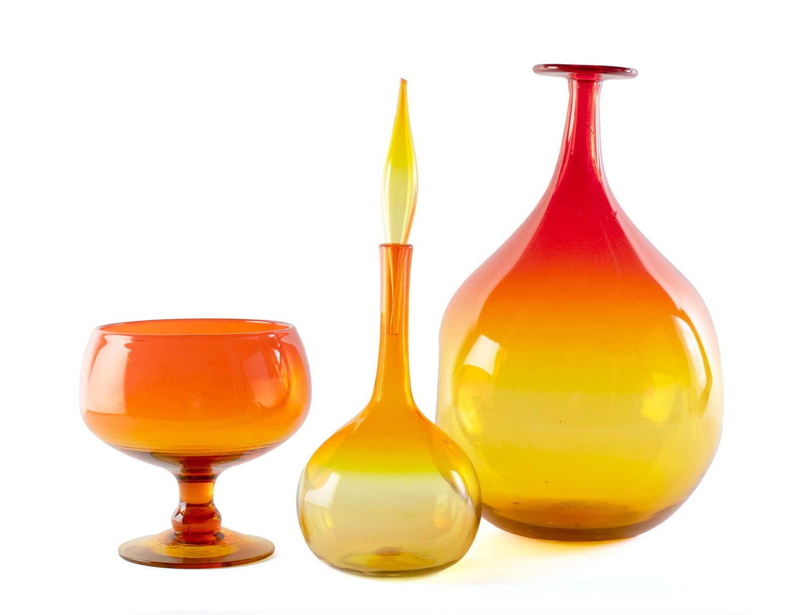 COLLECTION OF BLENKO GLASS (1 of 16)