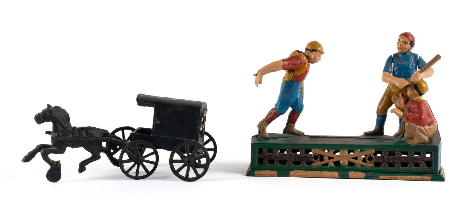 TWO CAST IRON TOYS (1 of 13)