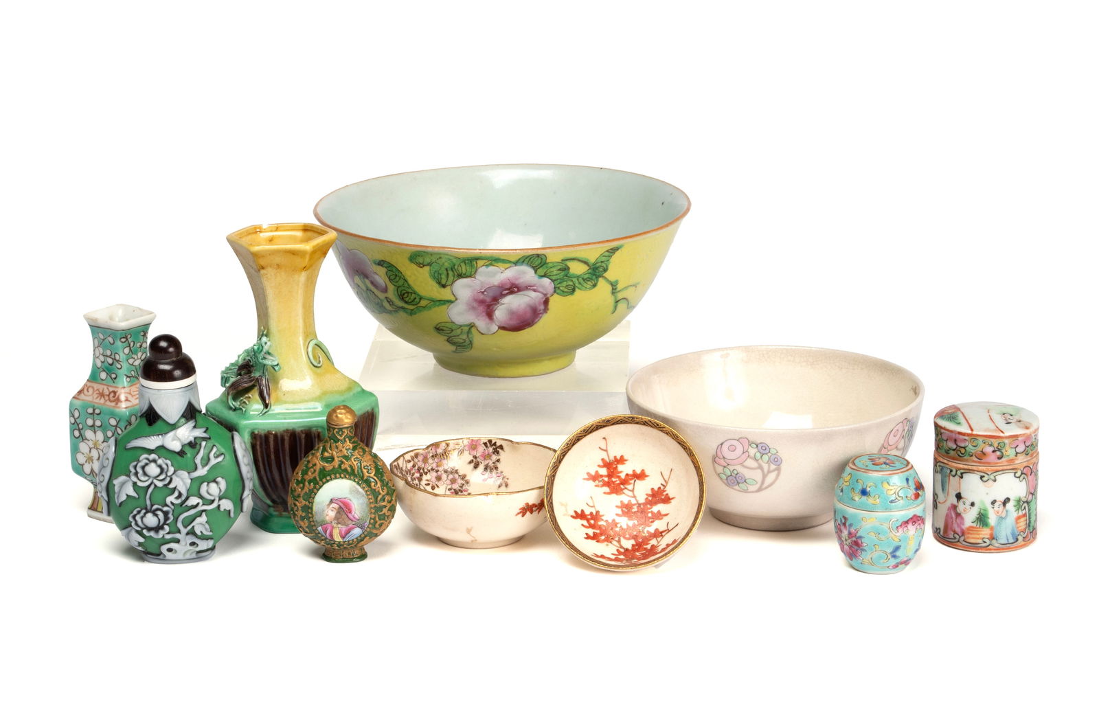 TEN PIECES OF ASIAN DECORATIVE ART (1 of 8)