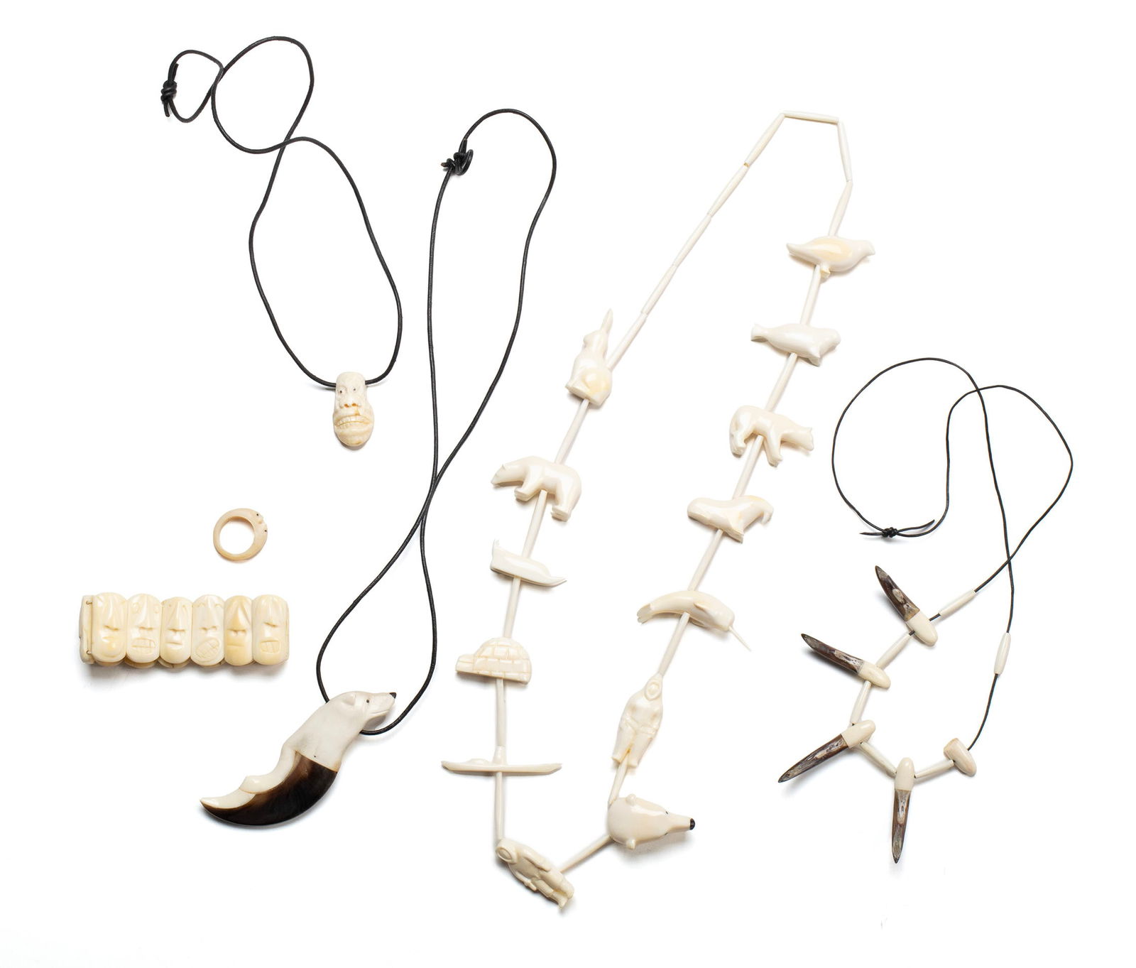 COLLECTION OF INUIT JEWELRY (1 of 13)