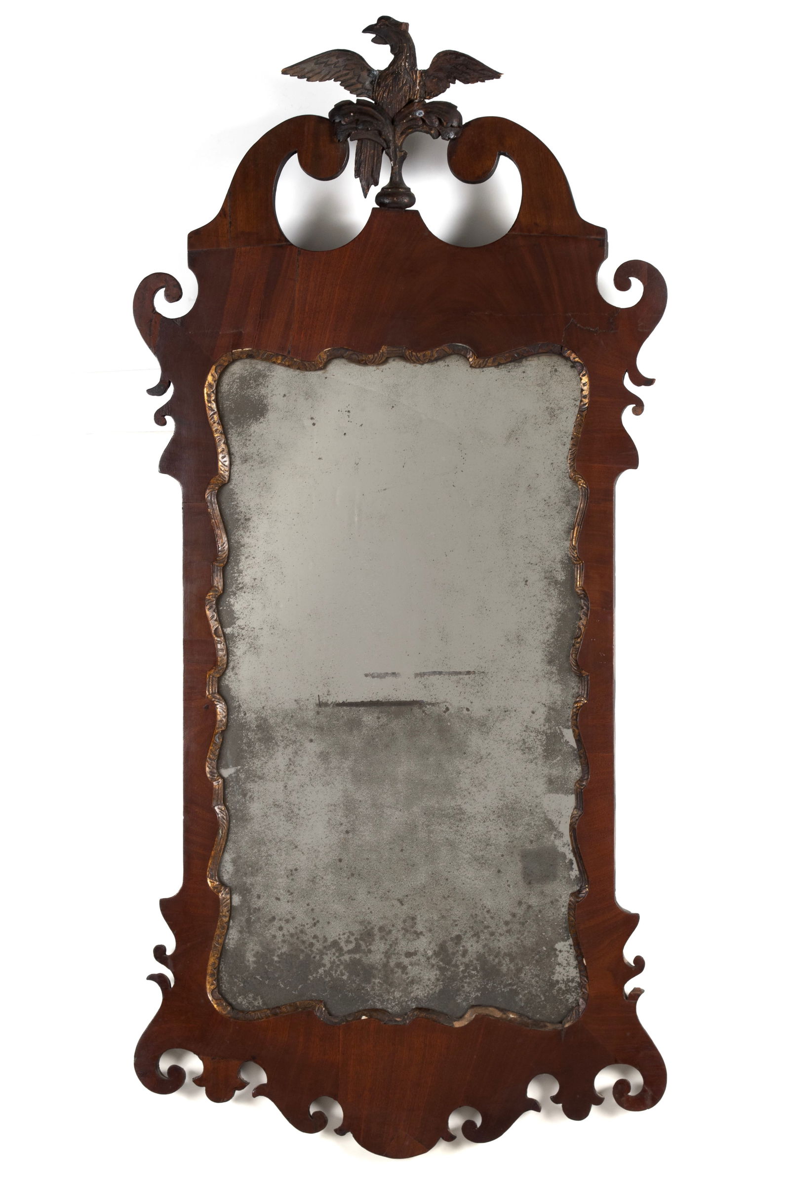 CHIPPENDALE LOOKING GLASS (1 of 8)