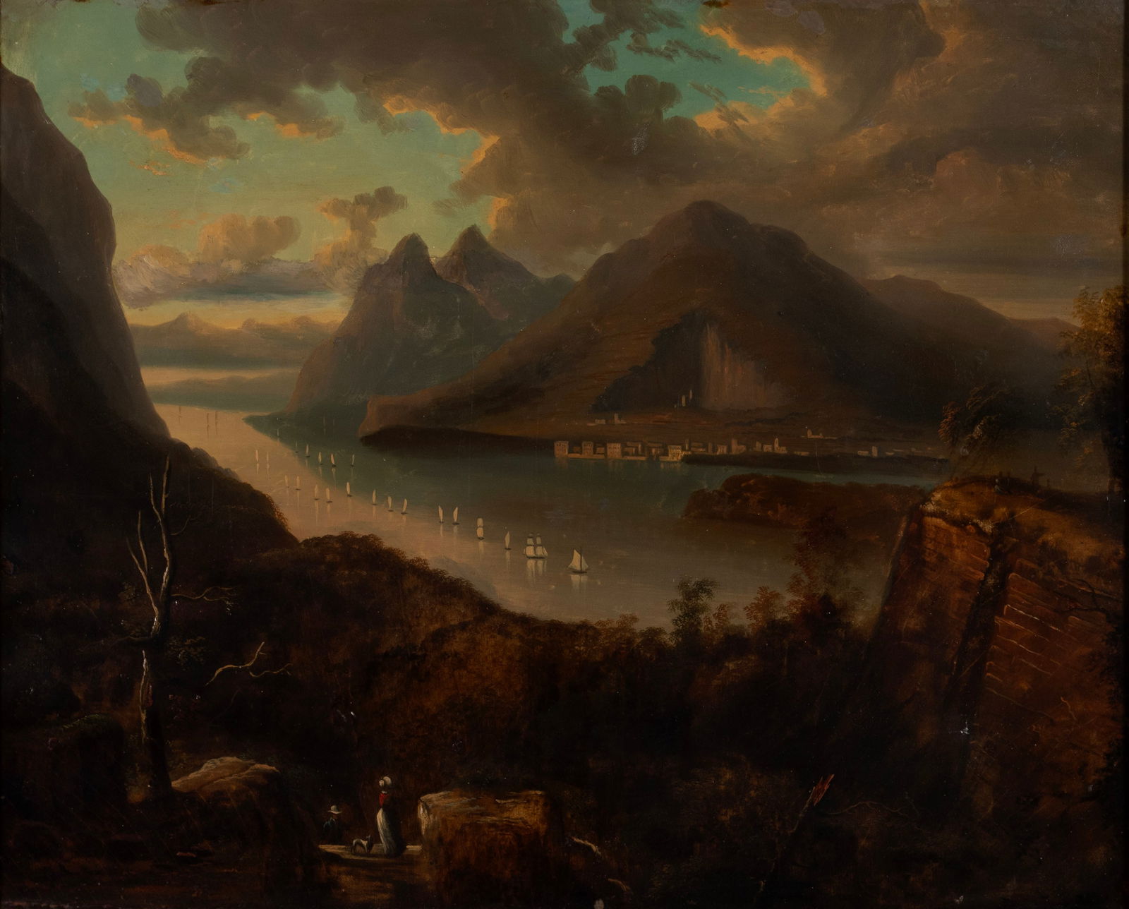 ATTRIBUTED TO VICTOR DE GRAILLY (FRENCH, 1804-1889) (1 of 11)