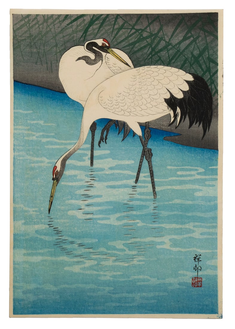 OHARA KOSON (SHOSON) (JAPANESE, 1877-1945) (1 of 6)