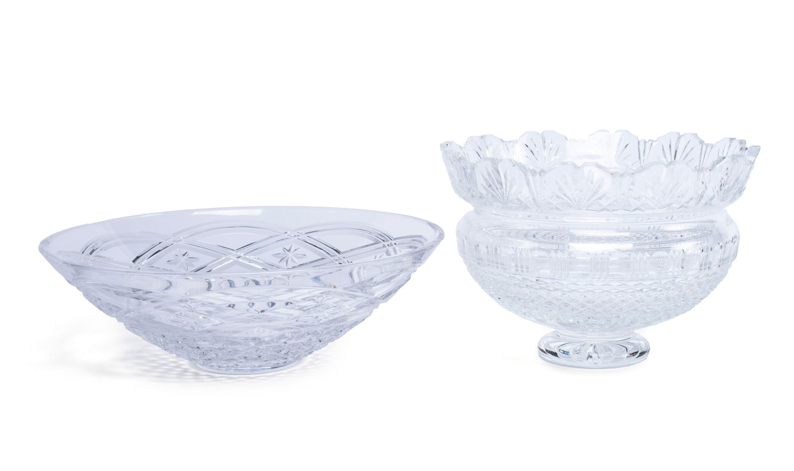 TWO WATERFORD CRYSTAL BOWLS (1 of 8)