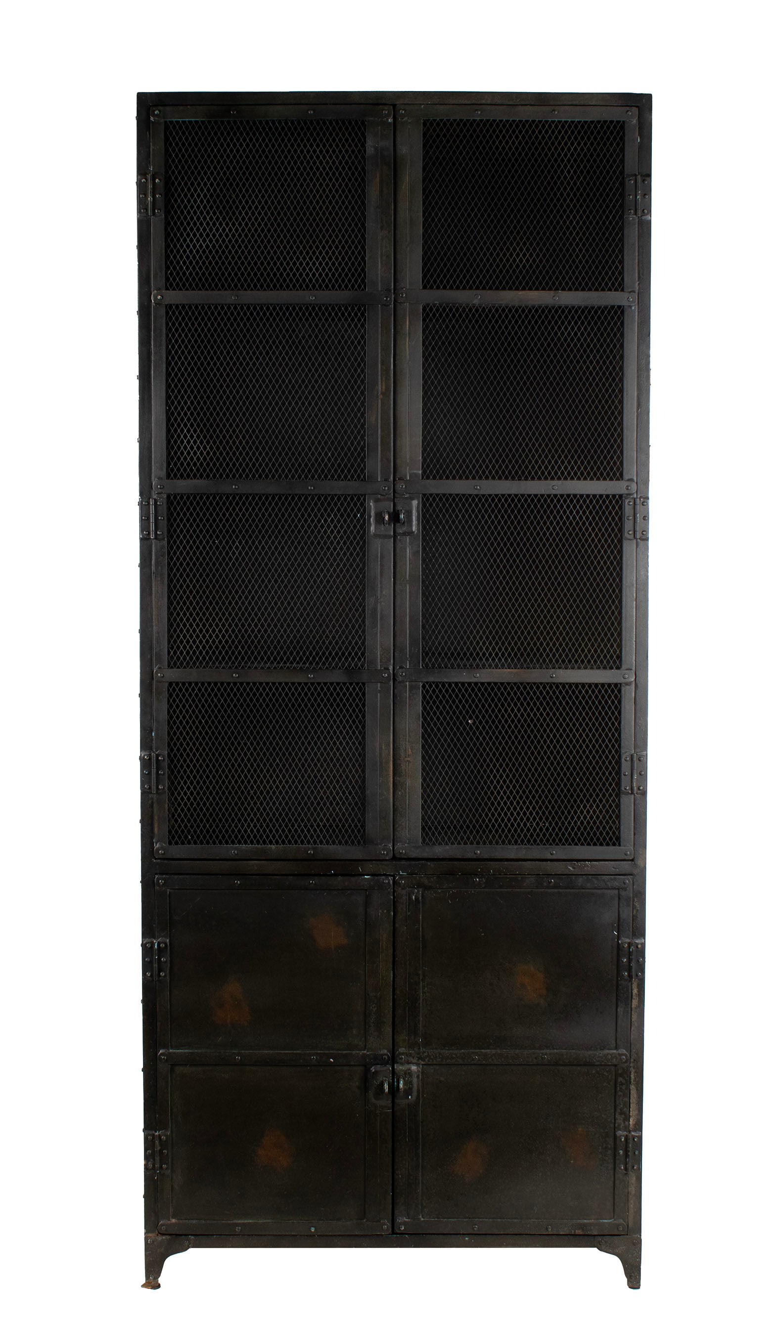 TALL INDUSTRIAL CABINET BY RESTORATION HARDWARE (1 of 9)