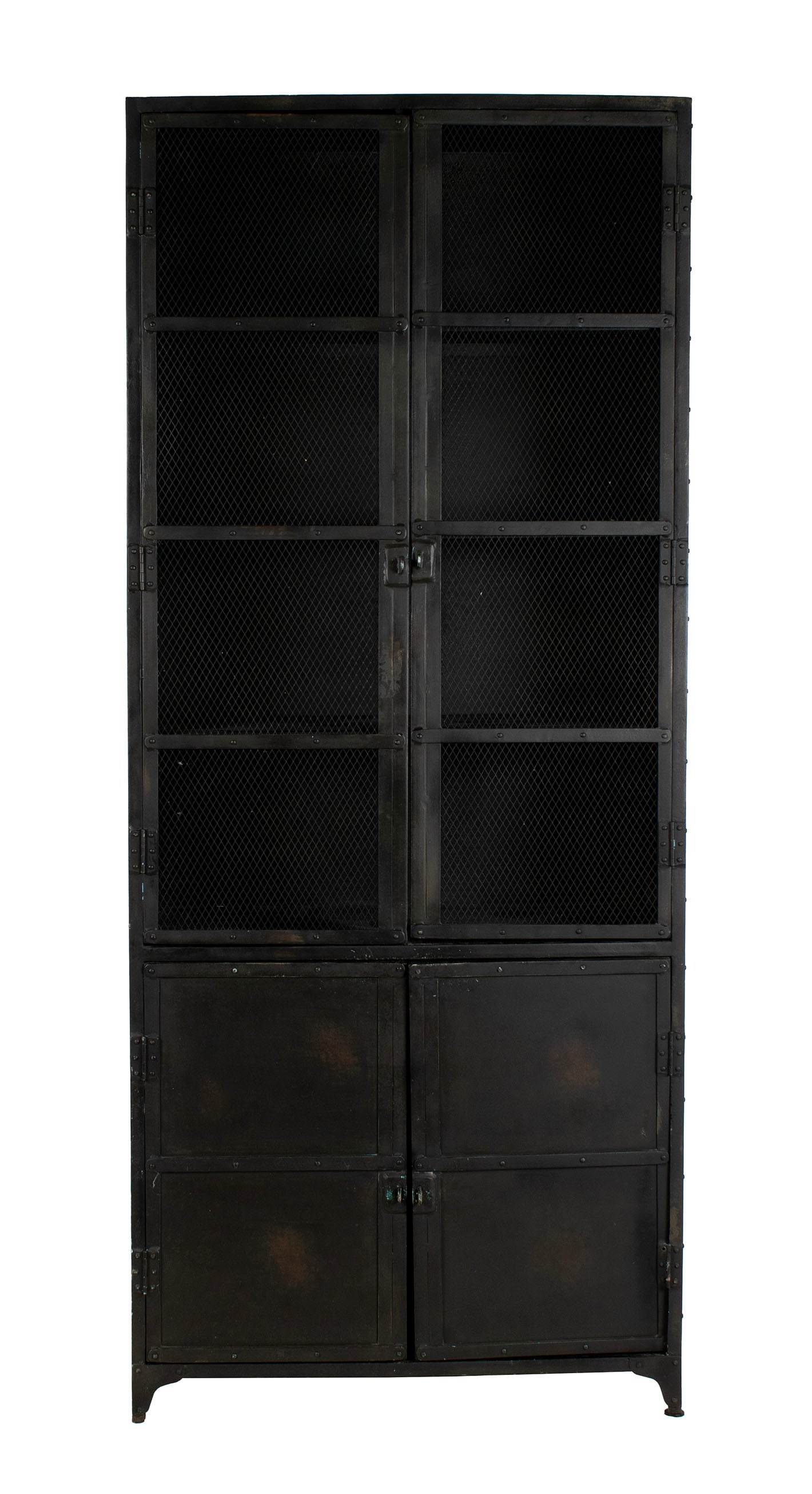 TALL INDUSTRIAL CABINET BY RESTORATION HARDWARE (1 of 9)