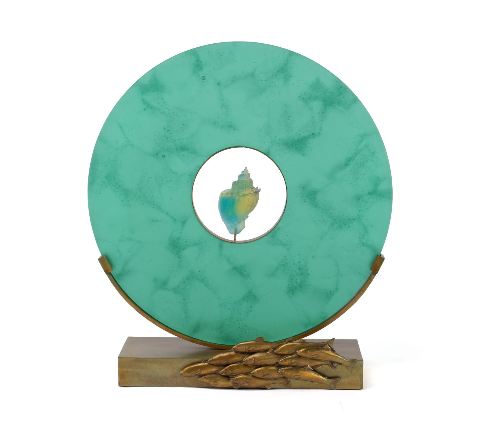 POZYCINSKI STUDIOS "FISH SCHOOL II" SCULPTURE (1 of 6)