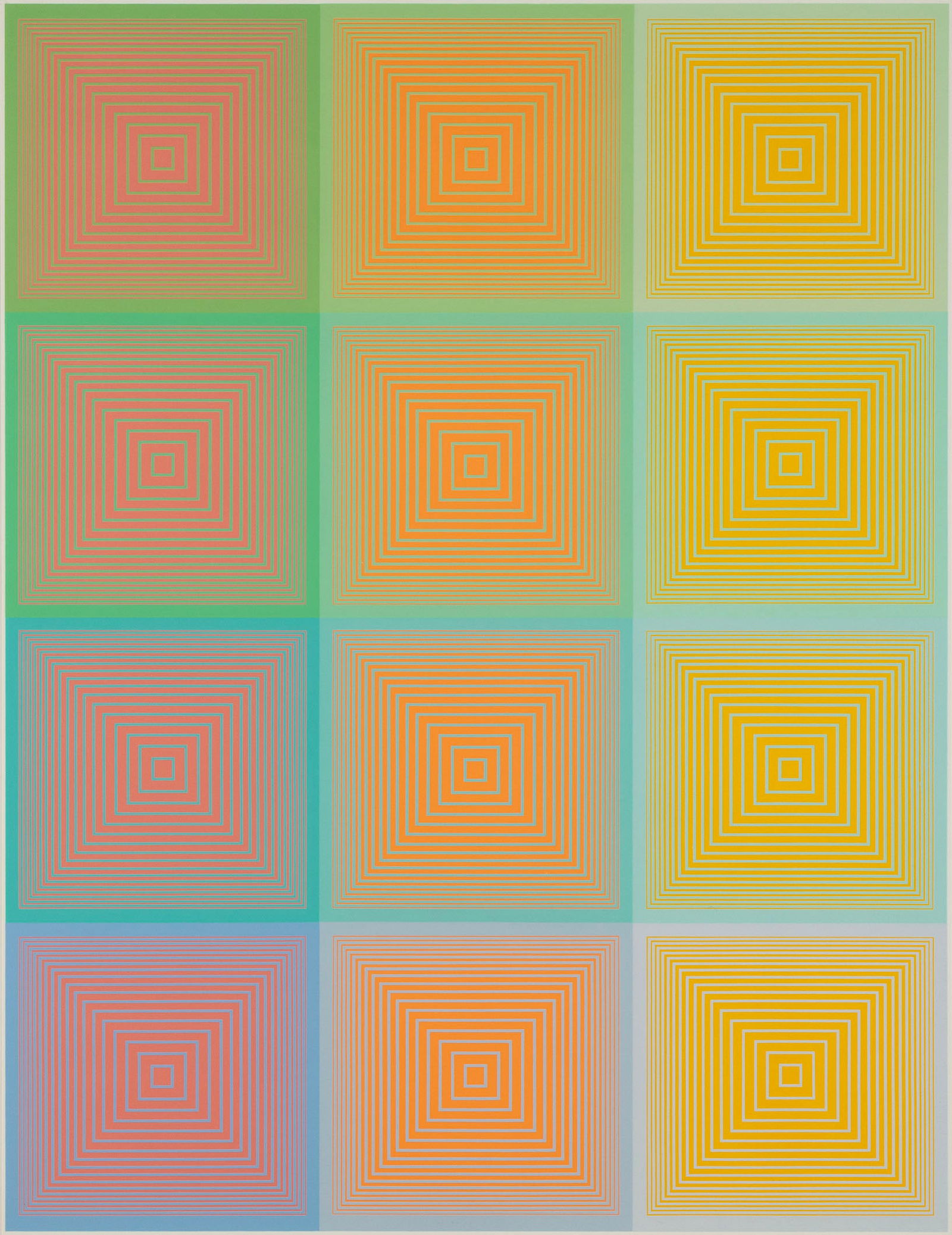 RICHARD ANUSZKIEWICZ (AMERICAN, 1930-2020) (1 of 7)