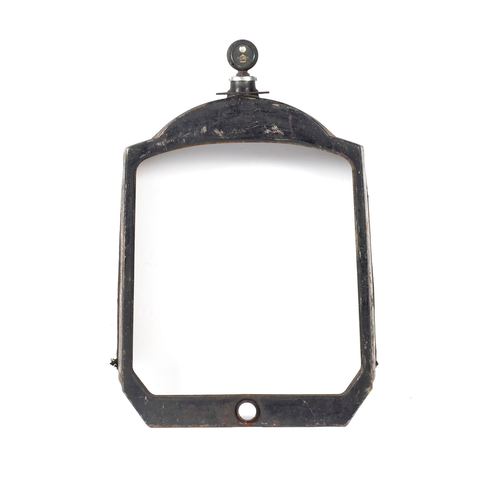 VINTAGE PACKARD RADIATOR SHELL WITH MATCHING MOTOMETER (1 of 6)