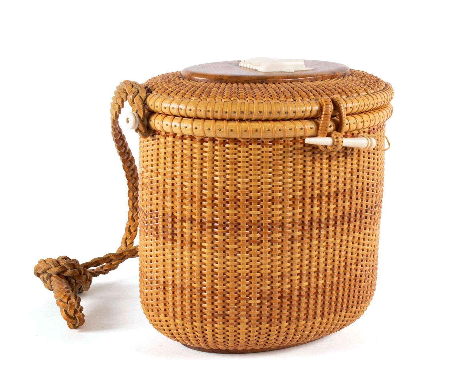 NANTUCKET BASKET PURSE BY GERALD L BROWN (1 of 12)