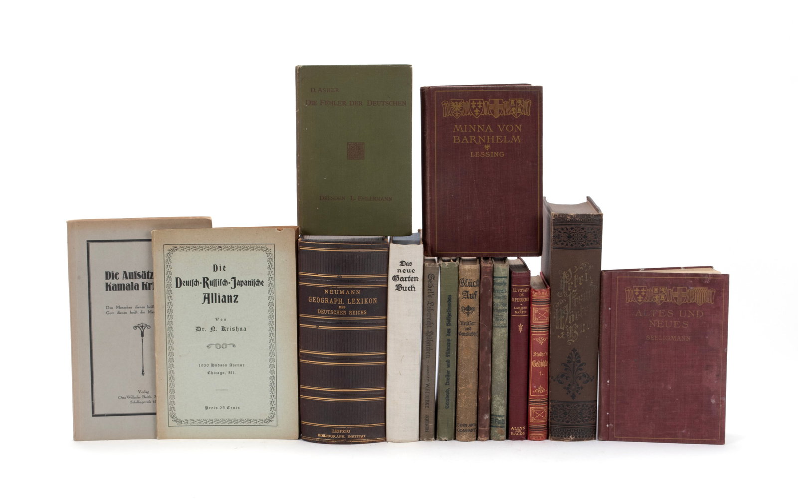 COLLECTION OF GERMAN BOOKS (1 of 10)