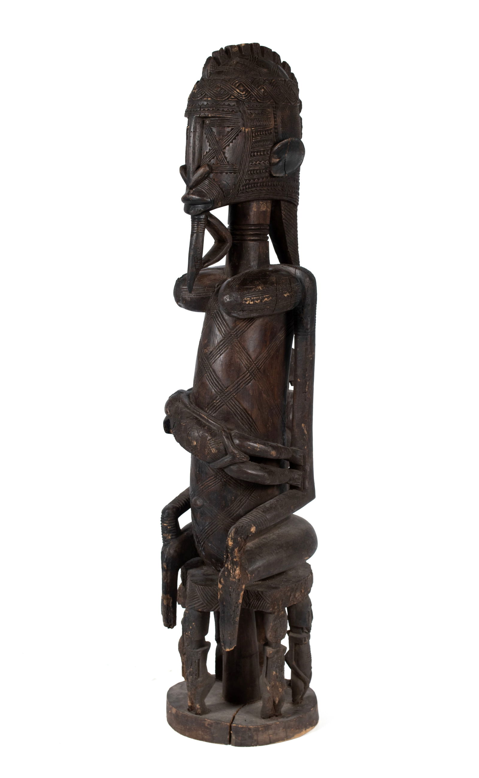 LARGE DOGON MATERNITY CARVING (1 of 16)