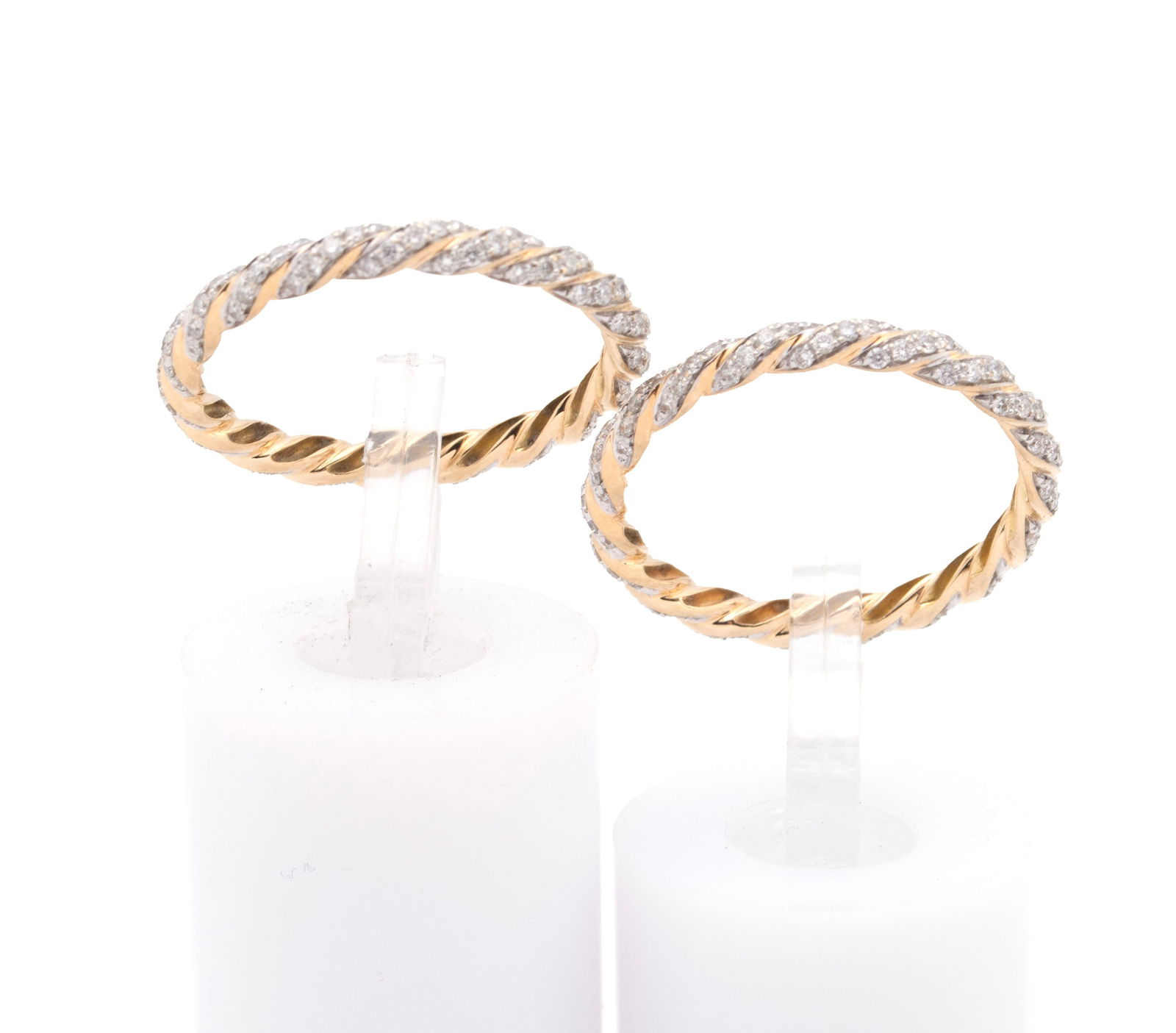 DAVID YURMAN DIAMOND RING PAIR (1 of 10)